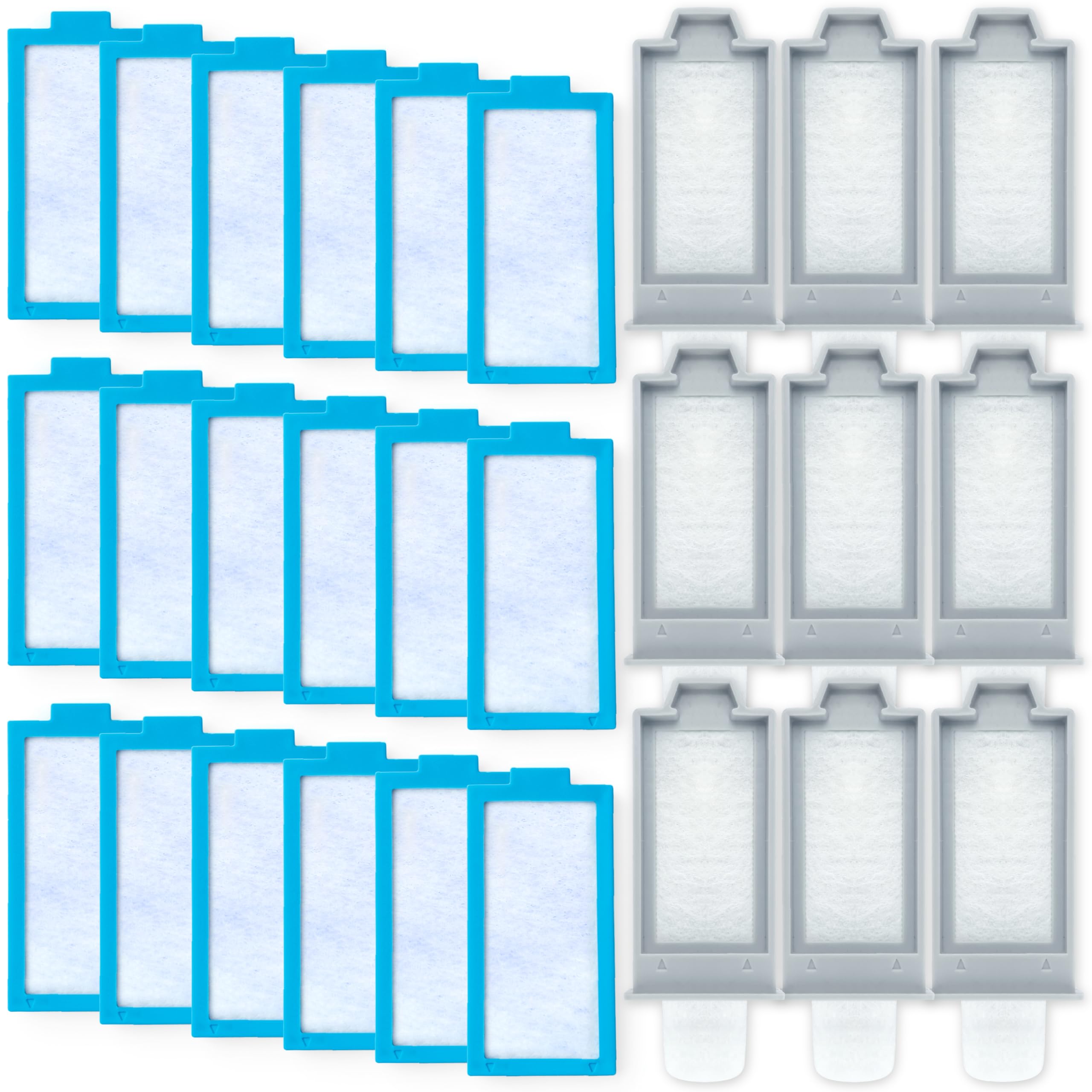 RespLabs Medical Inc. CPAP Filters - Compatible with The Philips Respironics DreamStation 2 Machine. 18 Disposable, 9 Reusable - 27 Filter Pack