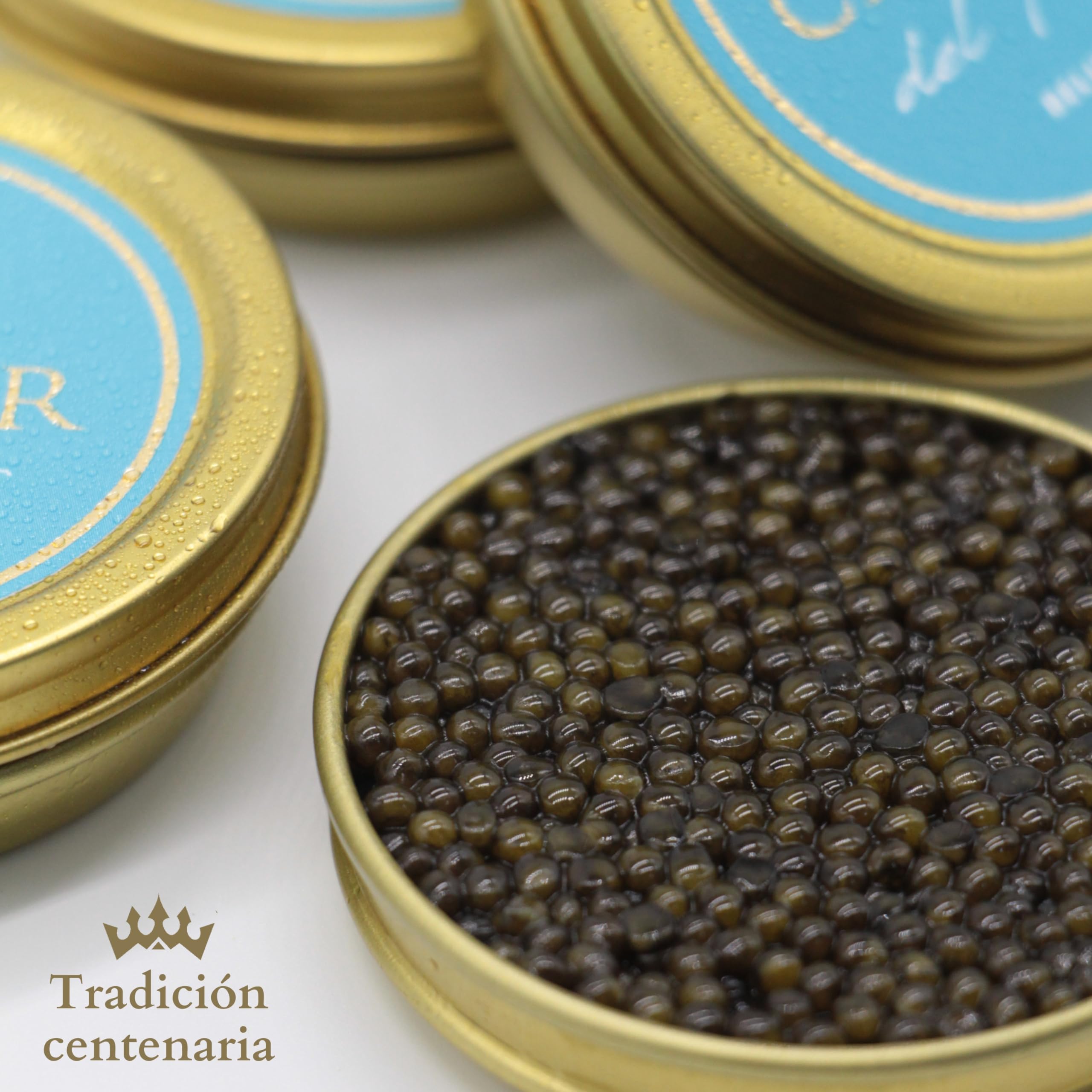 Caviar del Tíbet – Caviar Beluga 100 GR – Caviar de Esturión Huso Dauricus – Huevas de Caviar Kaluga – Caviar Gourmet…
