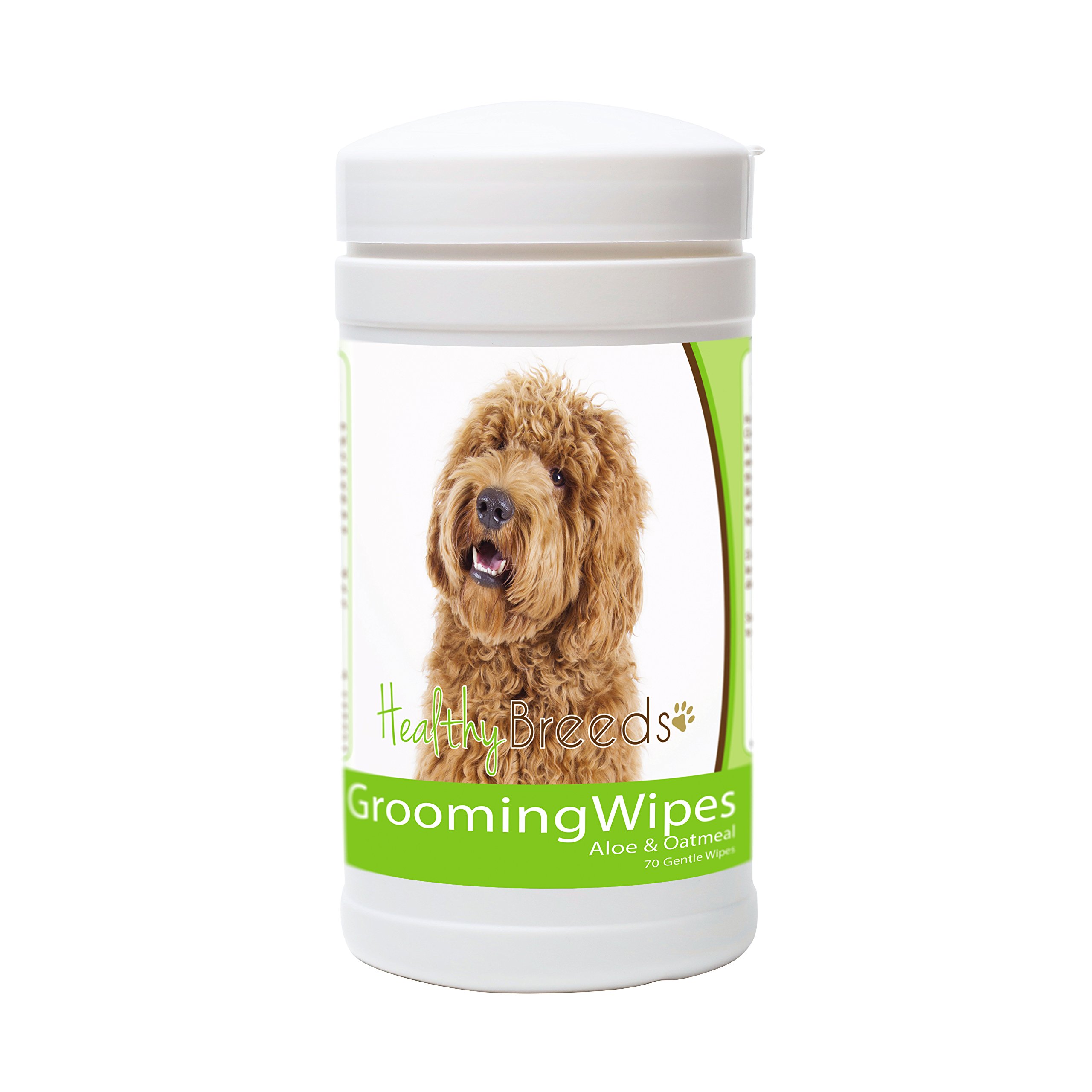 Healthy Breeds Labradoodle Grooming Wipes 70 Count