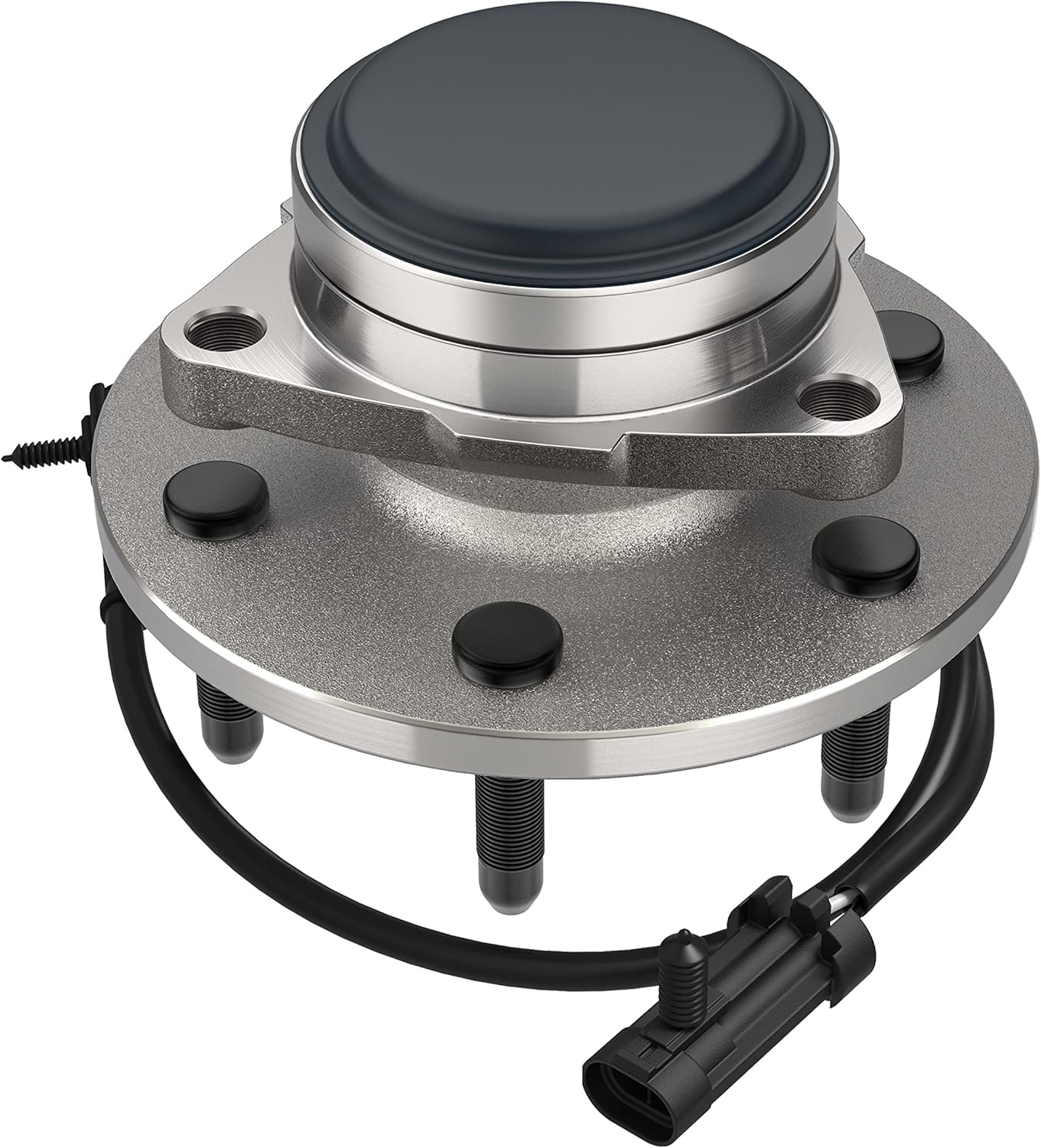 MOSTPLUS Wheel Bearing Hub Front Wheel Hub and Bearing Assembly 515054 Compatible for Chevy GMC with ABS 6 Lug Only for 2WD