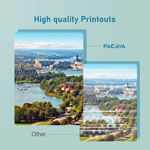 Miniatura 5 de PACAVA Cartuchos de tóner 206A (con chip) para cartuchos de tóner HP 206A, paquete de 4 cartuchos de tóner 206X W2110A W2110X para Laserjet Pro MFP