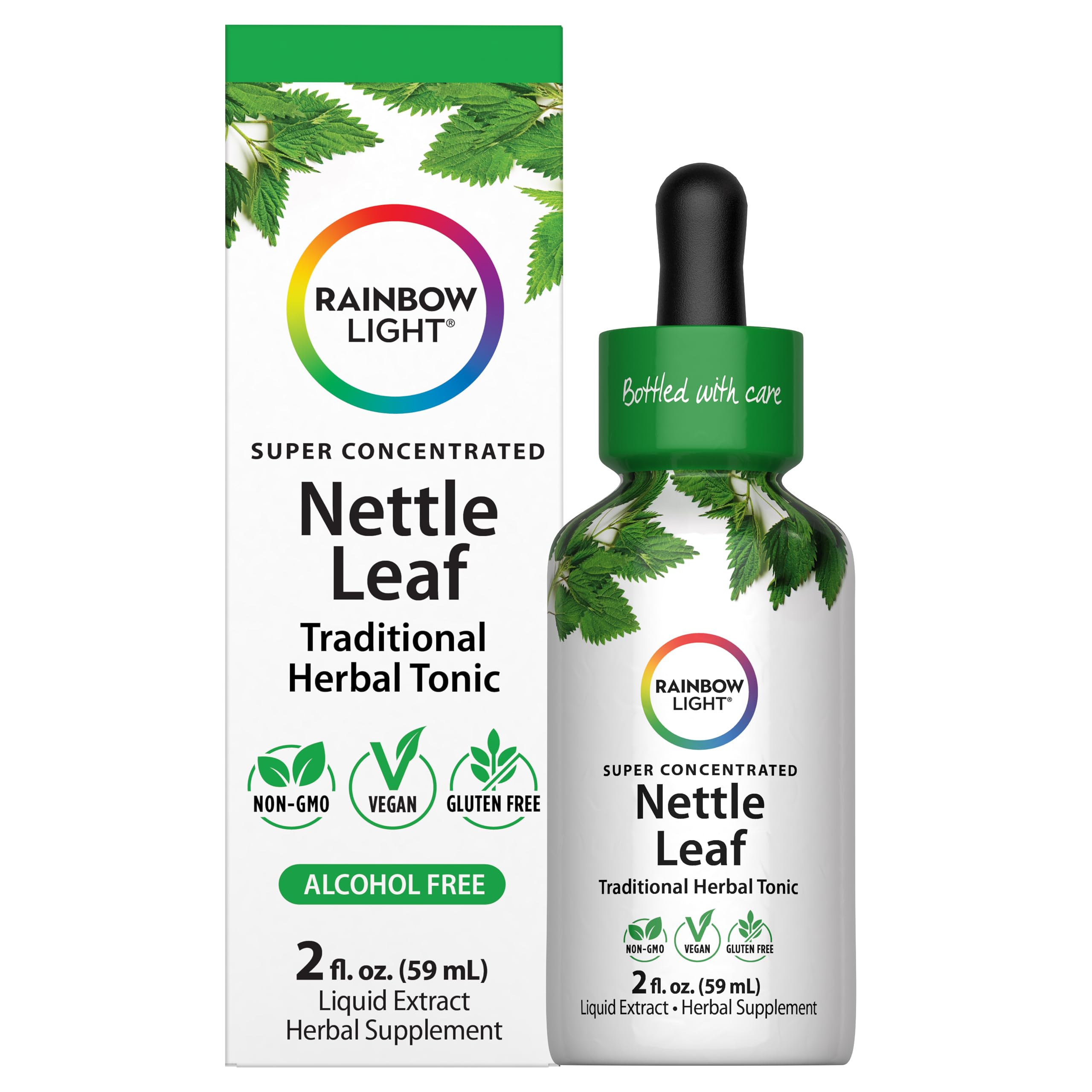 Rainbow Light Nettle Leaf Extract | 2 Fl Oz | Super Concentrated