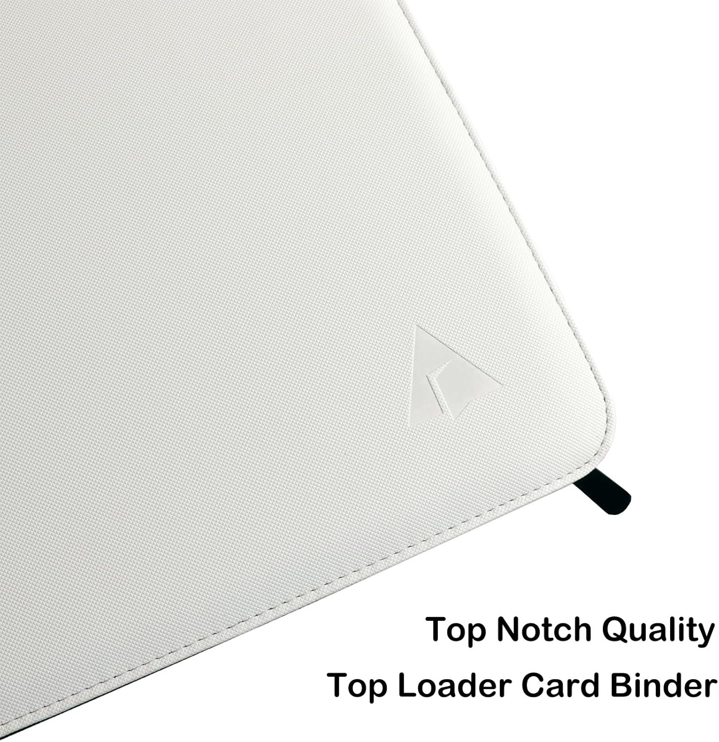 Top loader Binder, Holds 300+ Top loaders 9-Pocket Top Loader Card Storage Album, Ringless Double-Sided Pockets for Cards in 3 x 4'' Top loaders