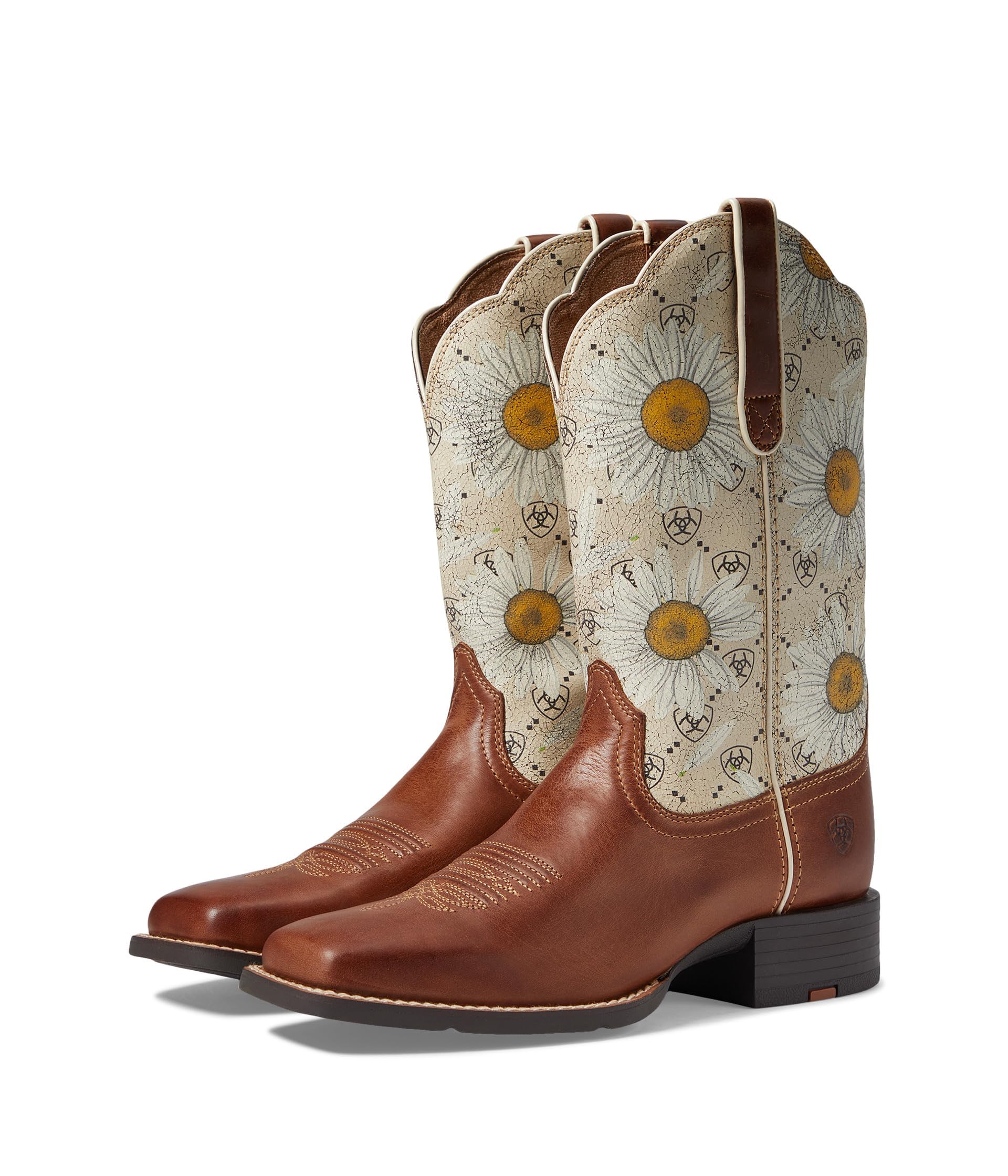 Ariat Women's Round Up Wide Square Toe Western Boot