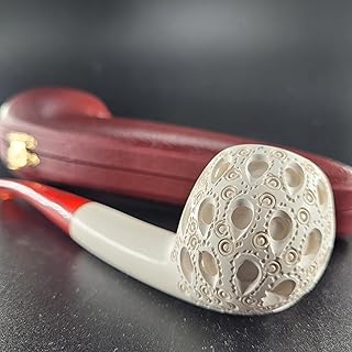 LARGE smooth tomato special meerschaum pipe #73144