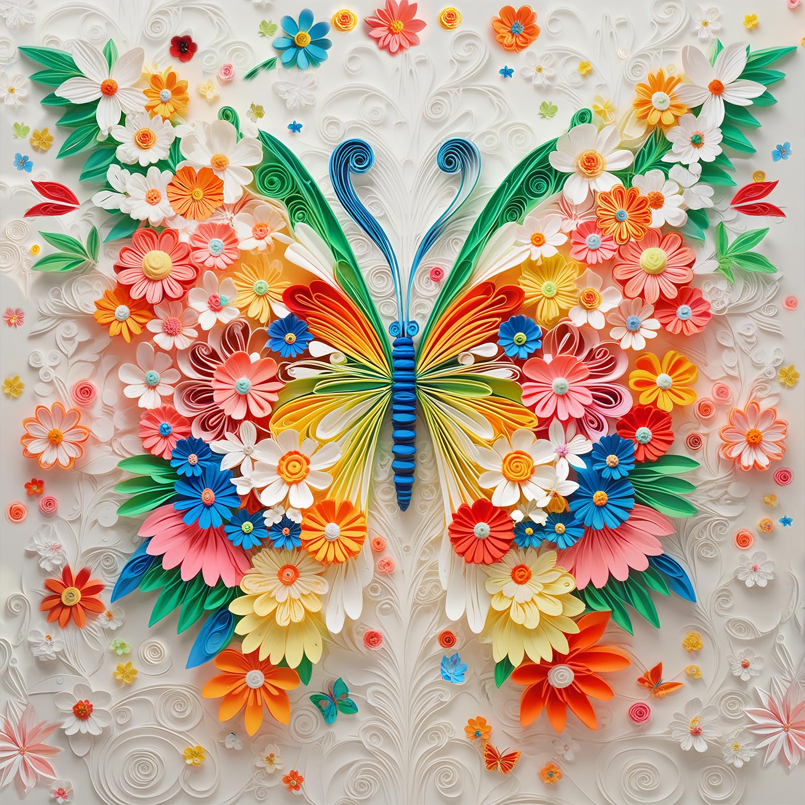 Butterfly Puzzles for Adults 500 Piece Colorful Flower Butterfly Jigsaw Puzzles 500 Pieces Beautiful Funny Paper Art Challenging Family Hard Difficult