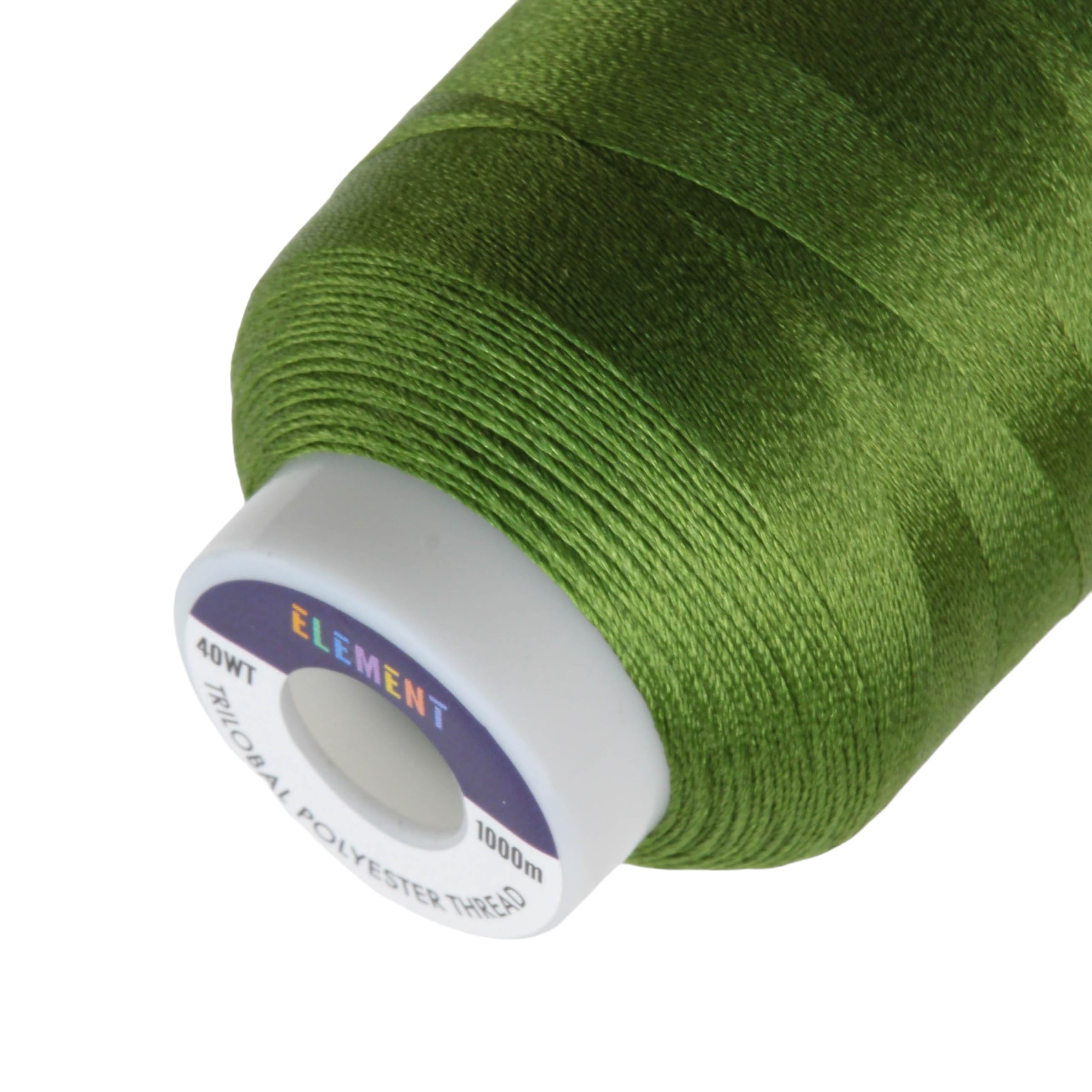 Element Thread Club 40wt Machine Embroidery Polyester Thread | 1000m (1049yd) | Glossy | Everglades