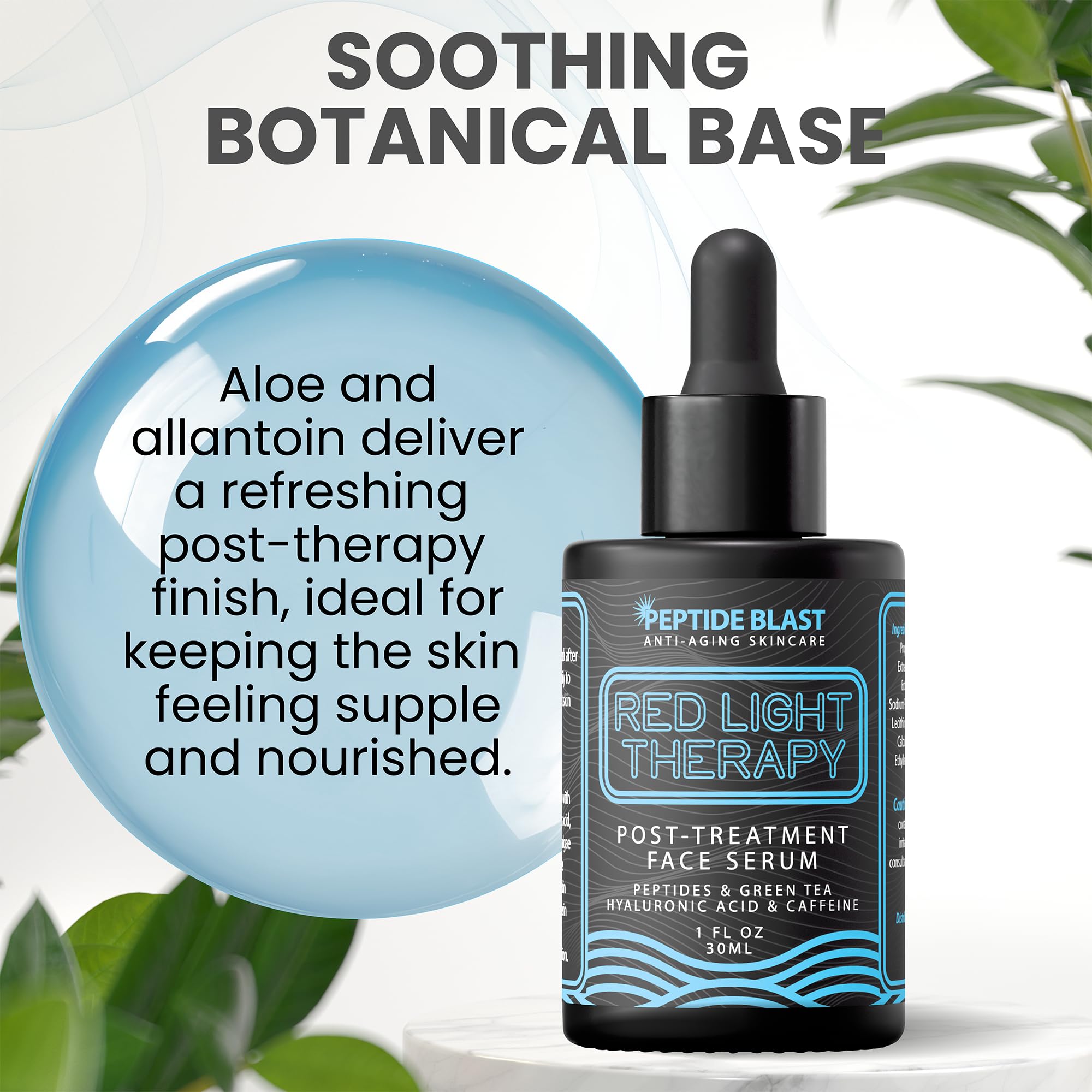 Amazon.com: Red Light Therapy Post-Treatment Serum by Peptide