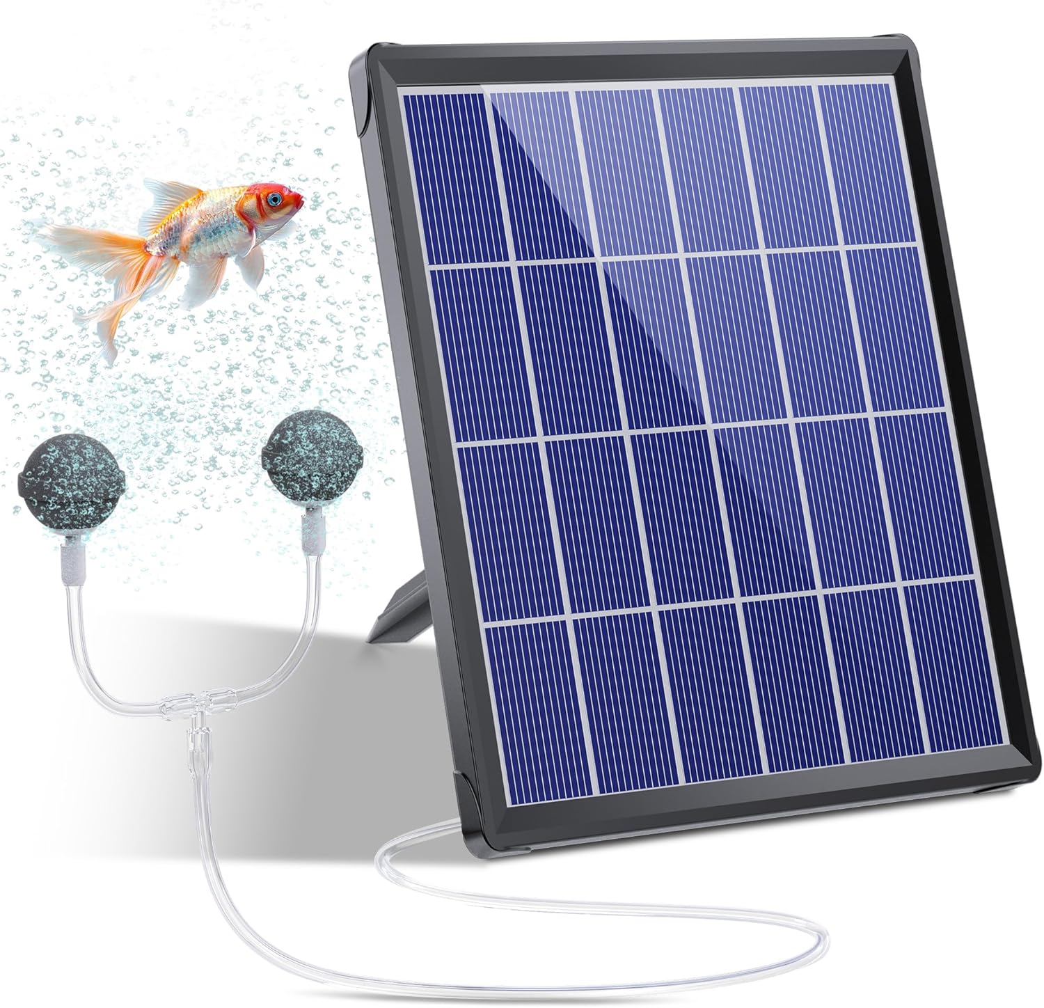 Biling Solar Pond Aerator with Battery Backup, Portable