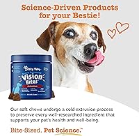 Vista 5 de Zesty Paws Suplemento ocular para perros - Apoyo de la visión con antioxidantes y ácidos grasos Omega 3 - 90 masticables