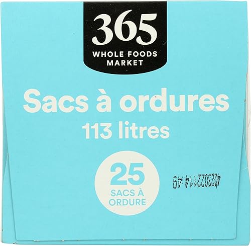 Miniatura 5 de 365 by Whole Foods Market Bolsa de basura con cordón Flextra de 30 galones 25 unidades