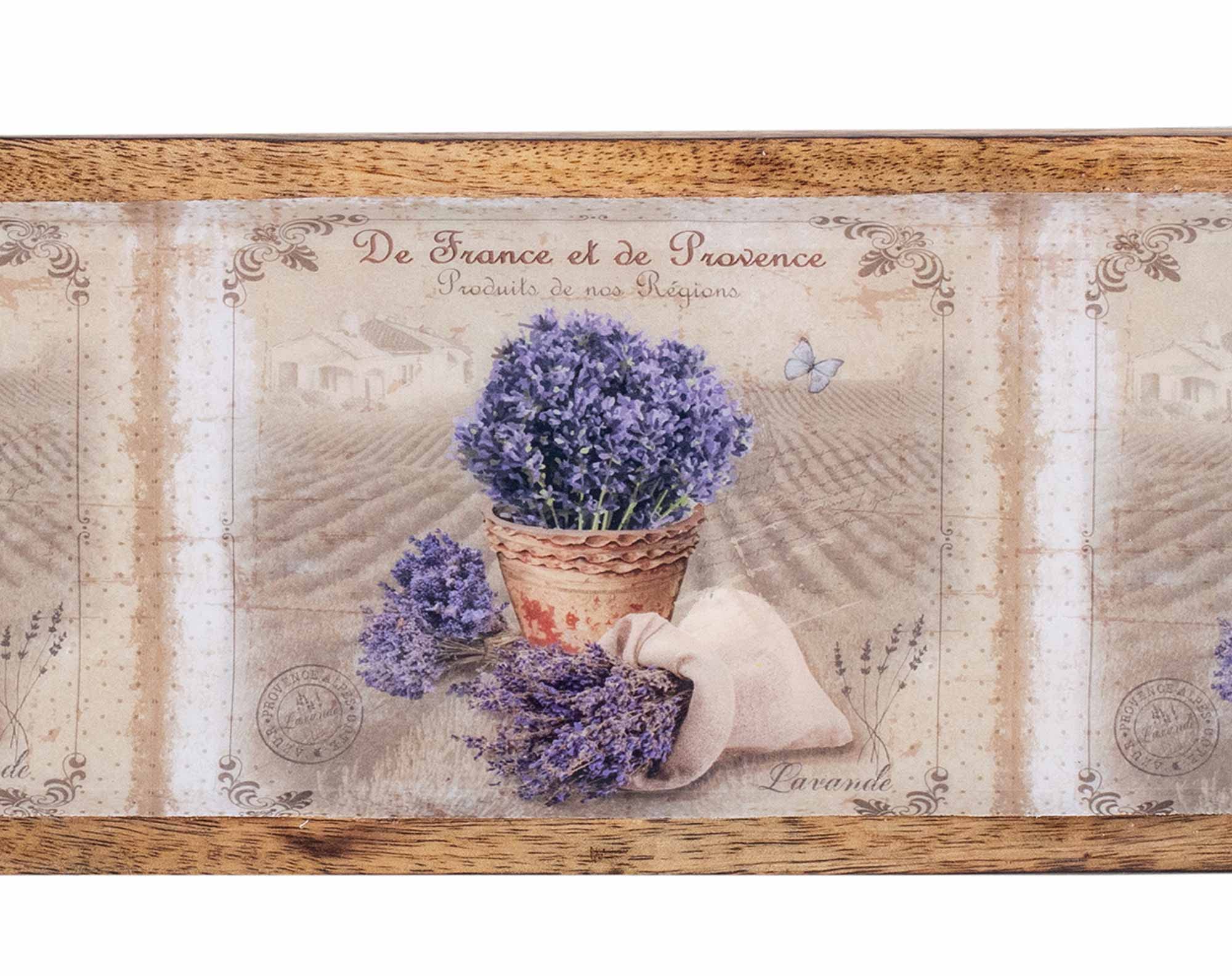 Petit plateau métal MOJITO Natives déco rétro vintage - Provence Arômes