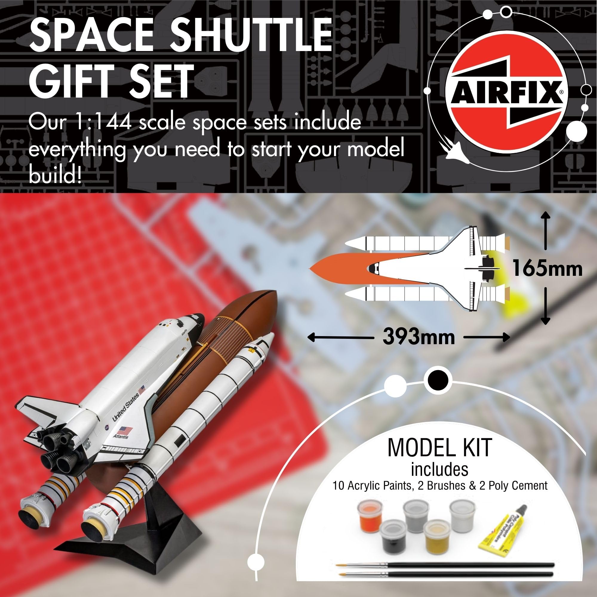 Airfix - 1/144 Gift Set Space Shuttle - Plastic Model Making