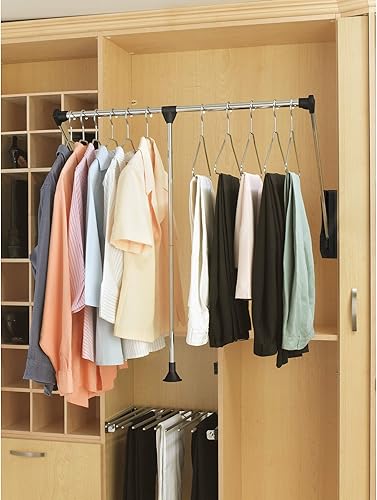 Miniatura 2 de Barras de closet ajustables y abatibles, marca Rev-A-Shelf