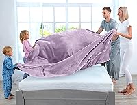Vista 437 de Utopia Bedding - Manta de vellón de lujo, mullida, antiestática; manta de suave microfibra de 8.8 oz/yd² (300 g/m²) para cama; tamaño individual