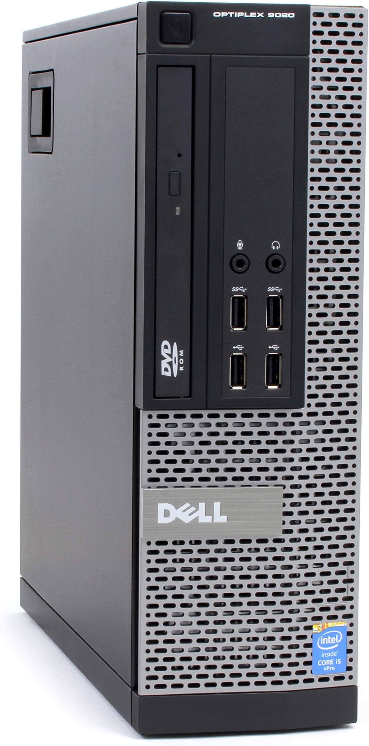 Dell (Refurbished) OptiPlex 9020 Business Desktop | intel Core i3-4th Gen. CPU | 8GB RAM | 500GB HDD | SFF | Windows 10 Pro. | Without DVD driver or writher