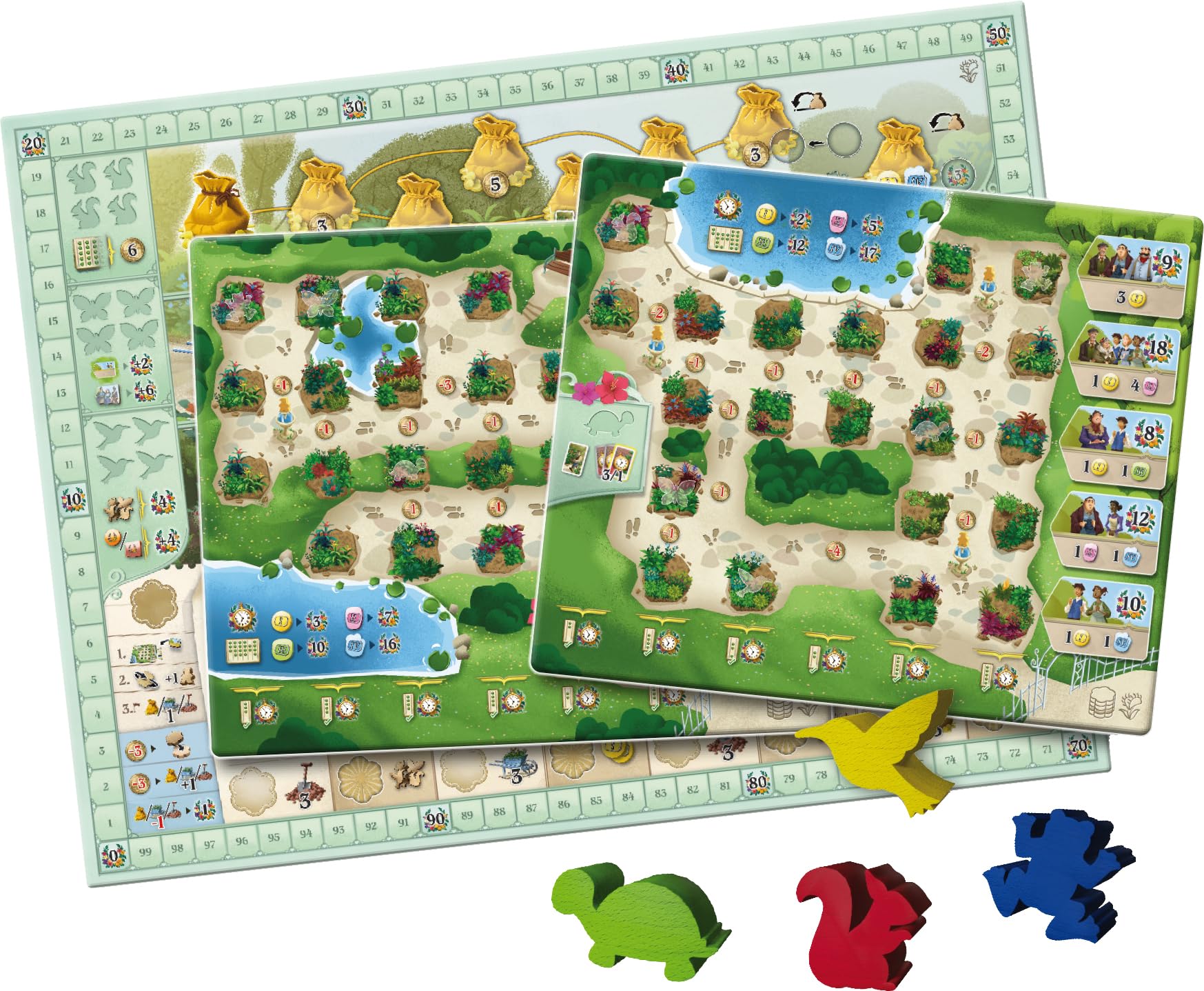 Asmodee - Hans im Glück - BOTANICUS - Jeux de société - Jeux de Plateau - Jeu Famille et Enfants à partir de 10 Ans - 2 à 4 Joueurs - 45 Min - Version française