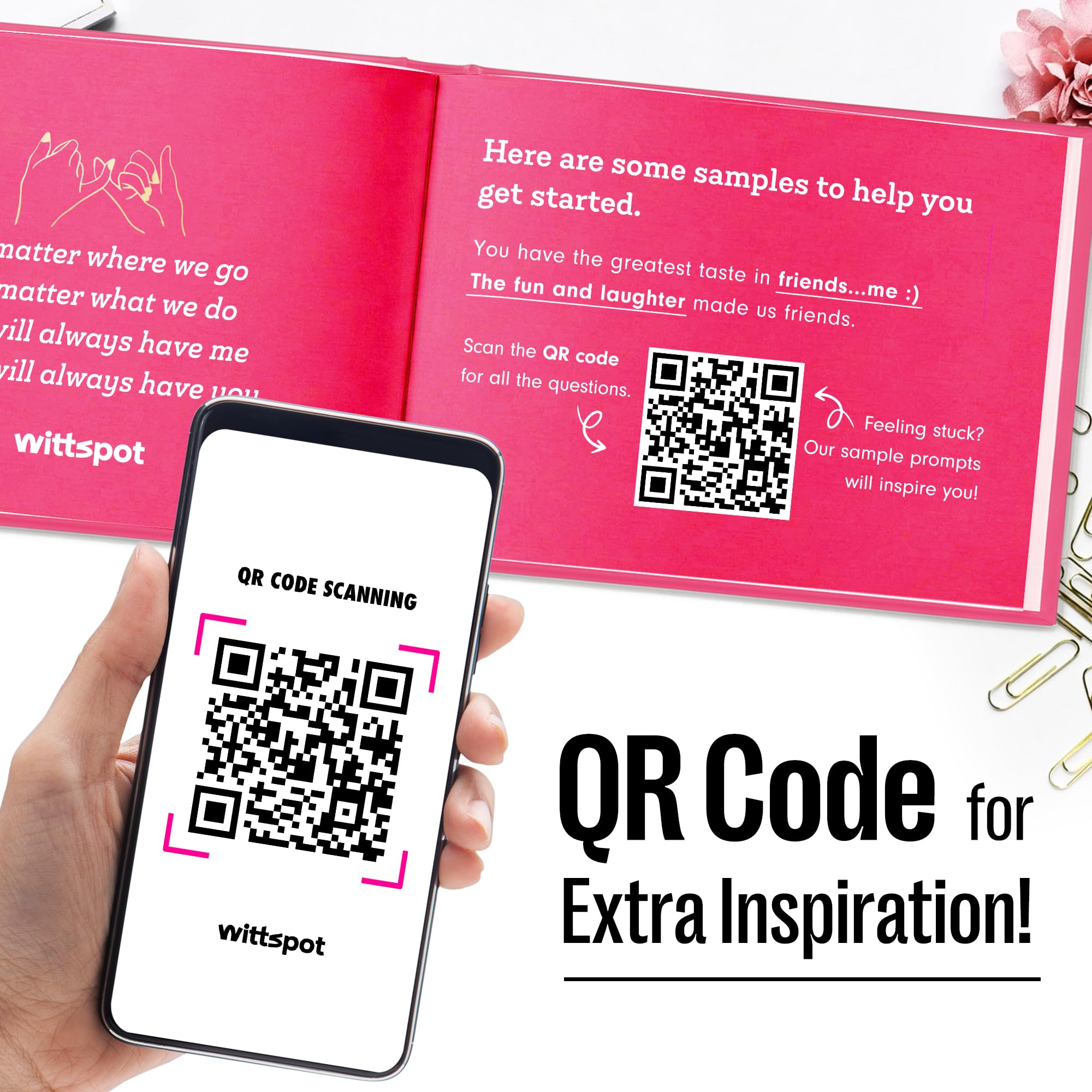 Livre « Why You Are My Bestie » – Cadeau unique pour femme, cadeau d'amitié pour femme, cadeau d'anniversaire – Cadeau de Noël personnalisé pour les meilleures amies