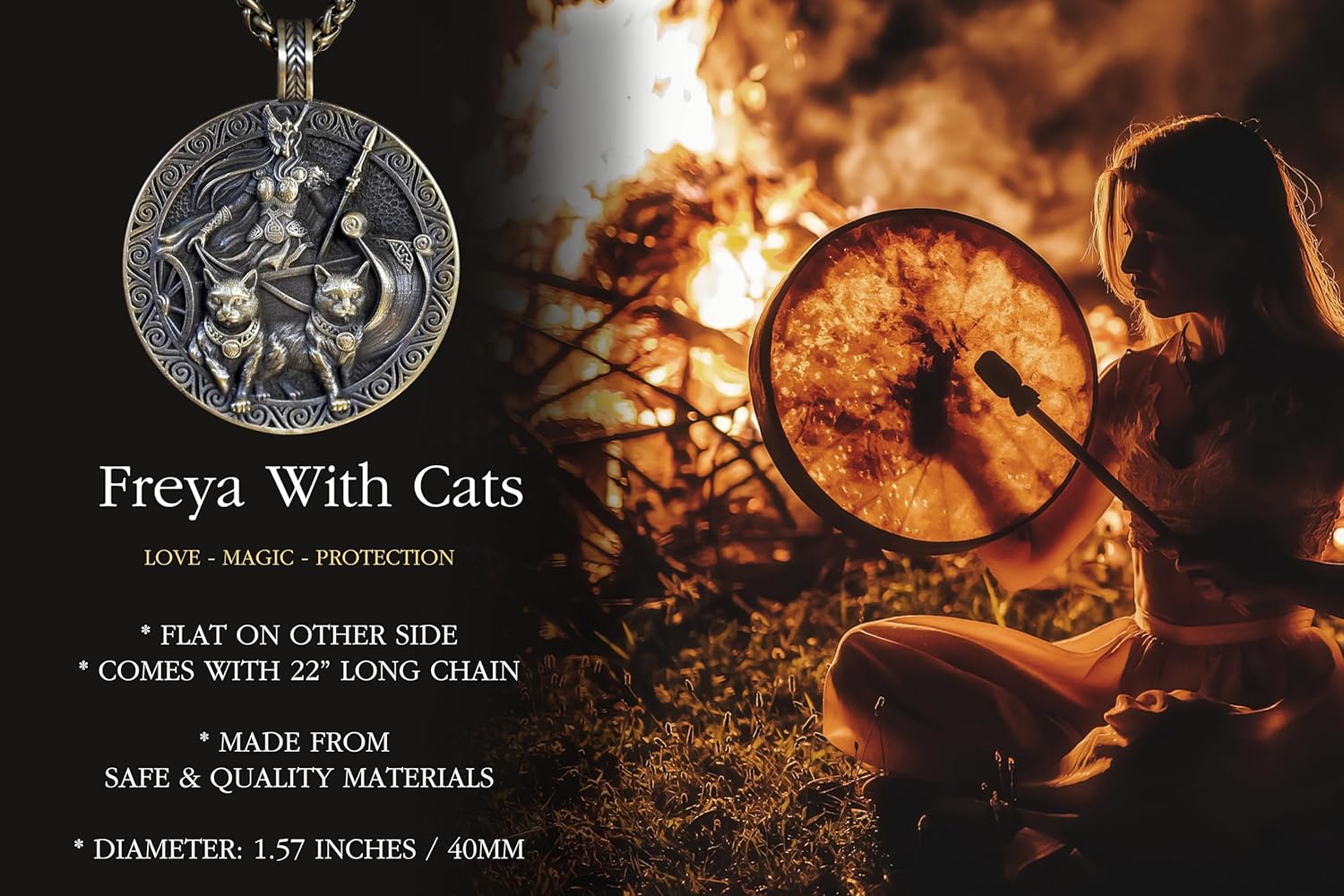 Baldur Jewelry Freya Cats