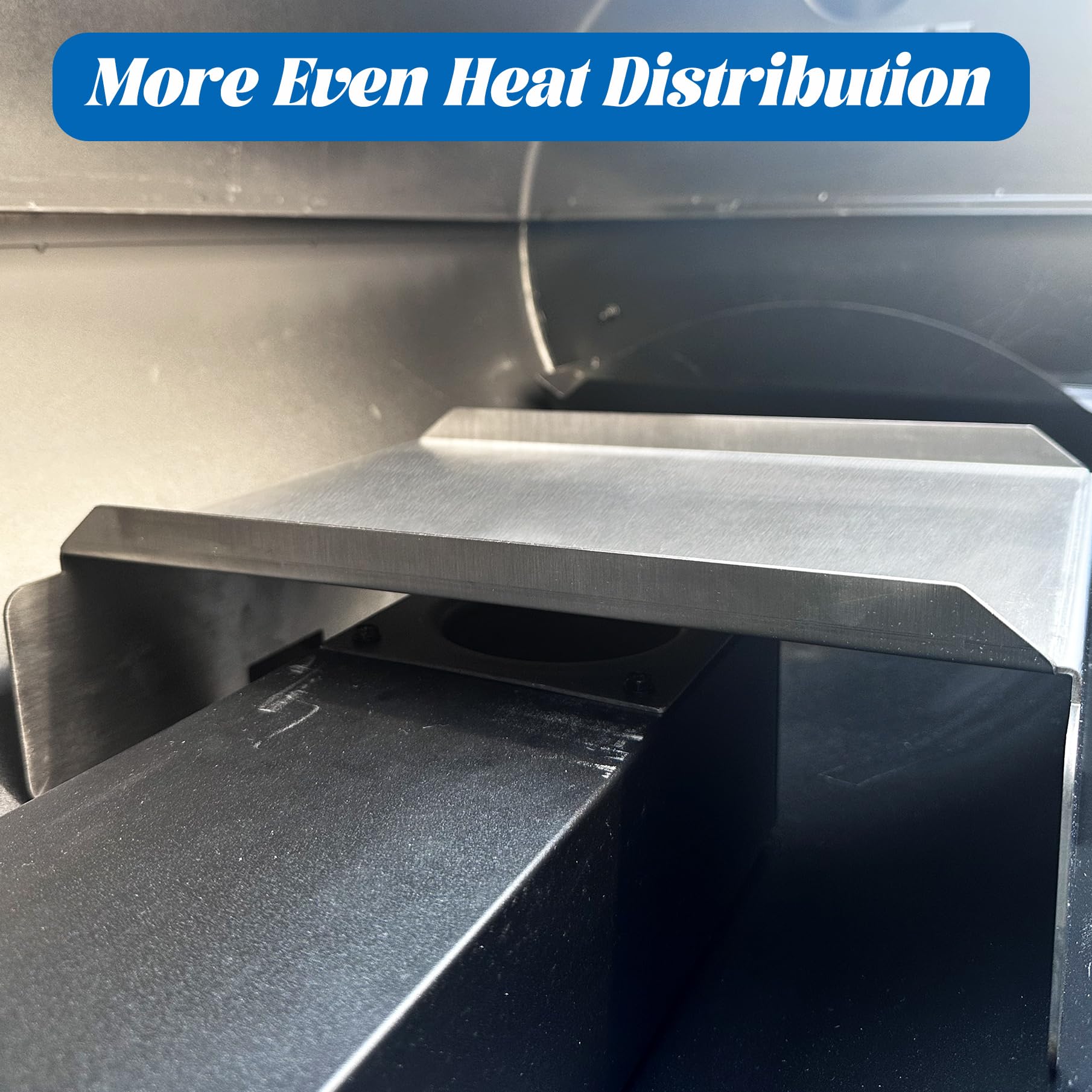 Outdoor Fire Pit Heat Deflector Mod For Pit Boss Grill Pit Boss