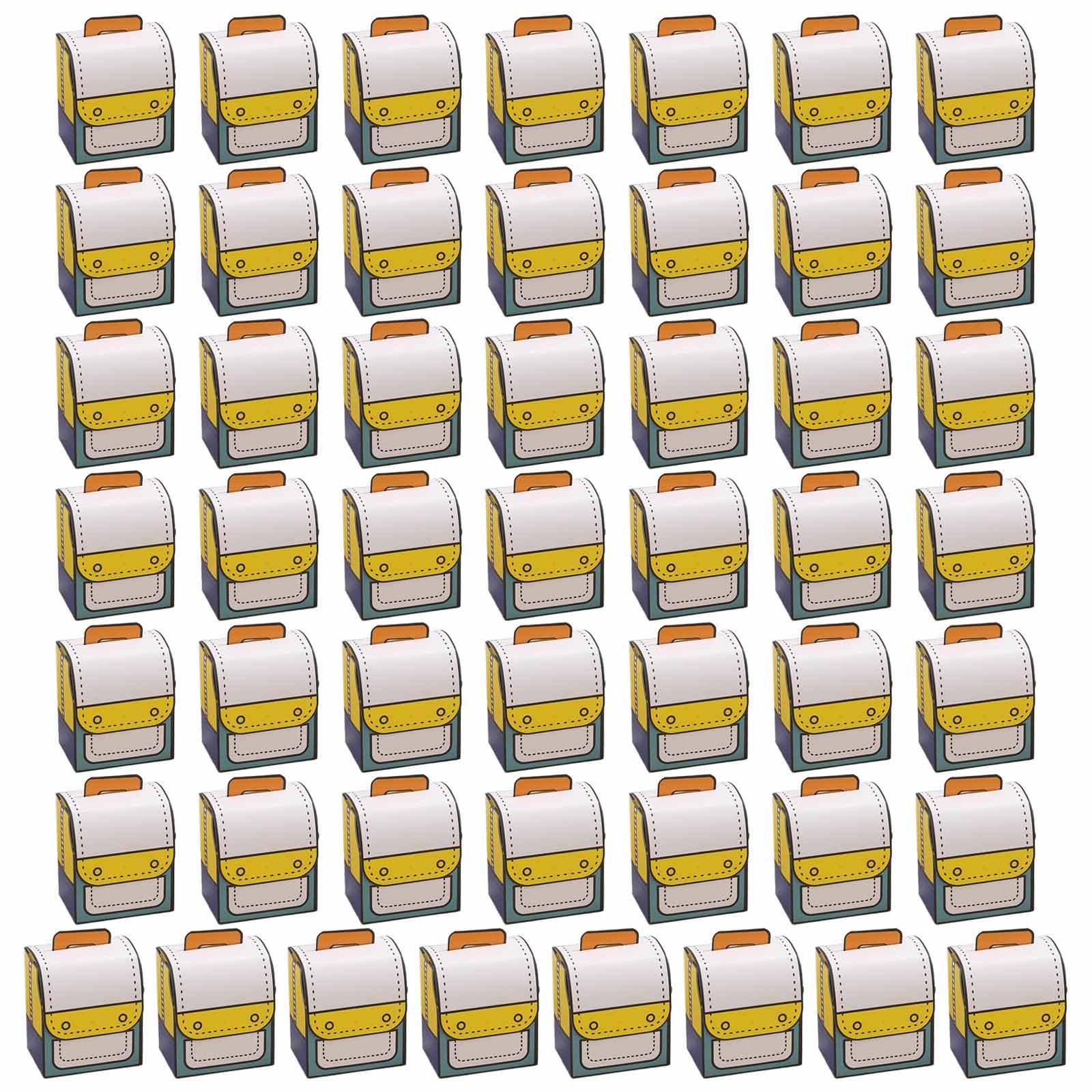 Tsophreniq 50Pcs Candy Chocolate Paper Boxes Celebration Graduation Party Decorations Supplies Candy Boxes for Ceremony Party Ceremony Supplies