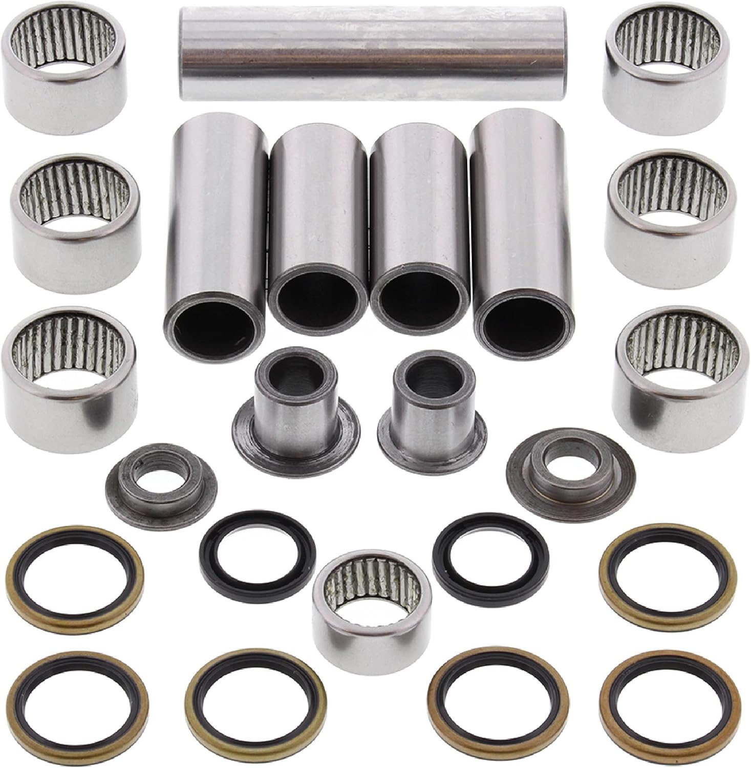 All Balls Racing 27-1018 Shock Swing Arm Linkage Bearing Seal Kit Compatible with/Replacement for KX125 KX250 Kawasaki 99-03