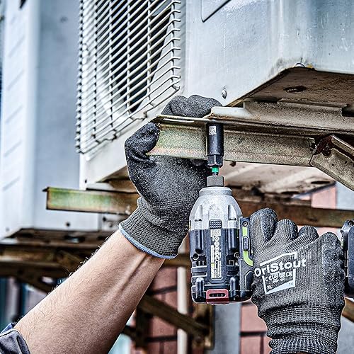 Miniatura 7 de toolant Juego de destornilladores de tuerca magnética, brocas, de impacto, 34 piezas, tuerca profunda, adaptadores de broca de impacto, tuerca