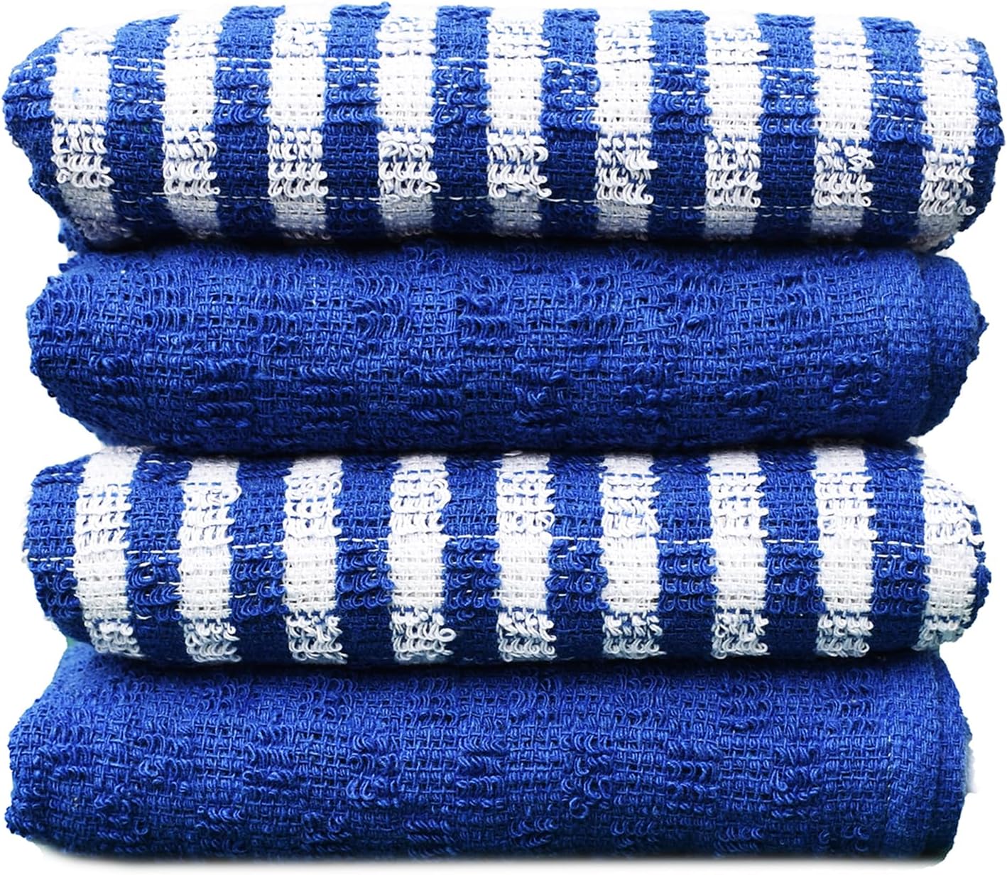 The Comon Shop Terry Tea Towels Pack of 4 100 Cotton Terry Towelling