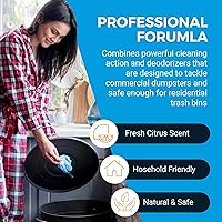 Vista 5 de Sharpshooter, eliminador de olores y desengrasante de alta resistencia, limpiador de superficies de basura y espuma desodorizante, grado