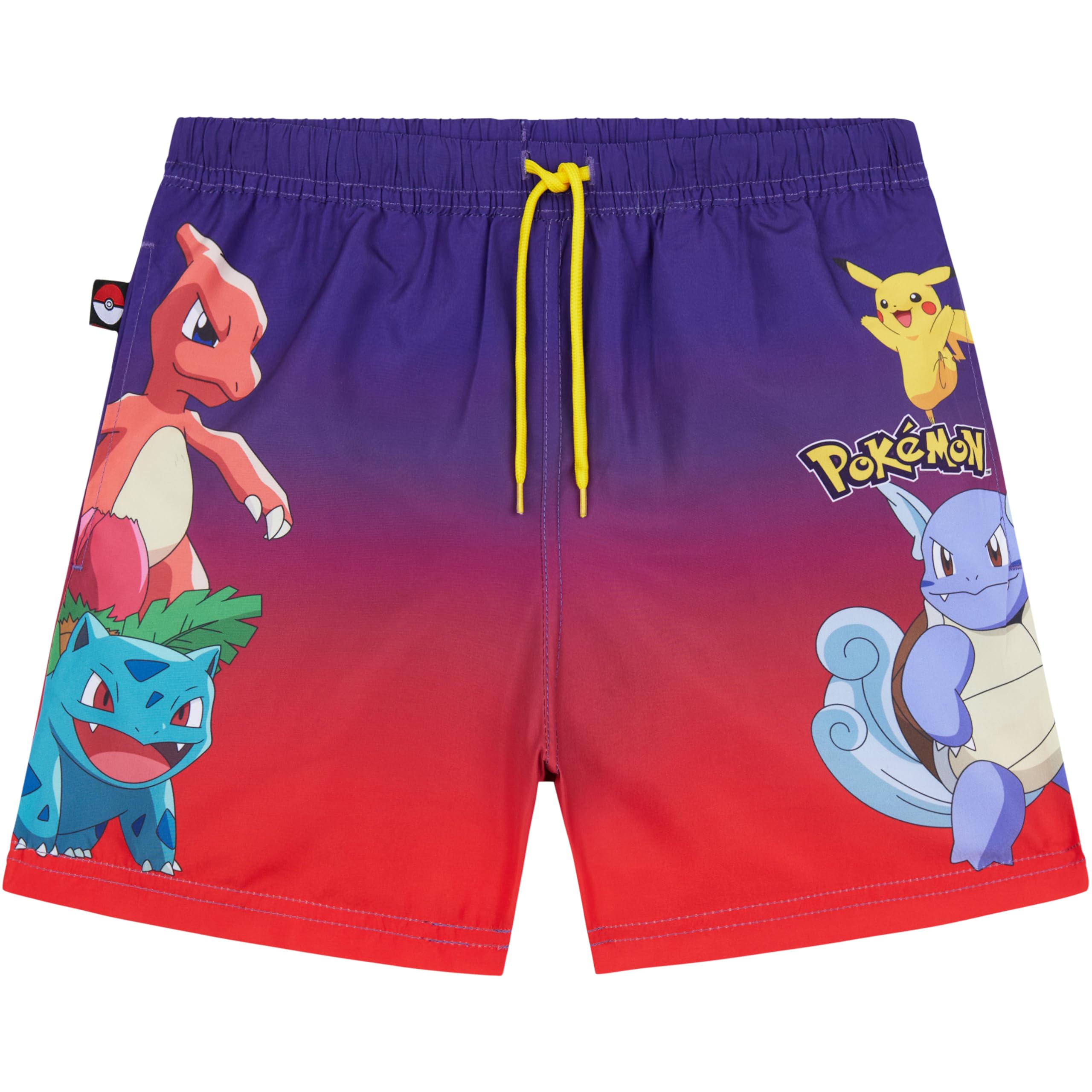 Get Trend Pokemon | Minecraft | Fortnite Bañador Niño, Pantalon Corto de Baño, UPF 50+, Secado Rápido, Forro de Malla, Bolsillos y Cintura Ajustable