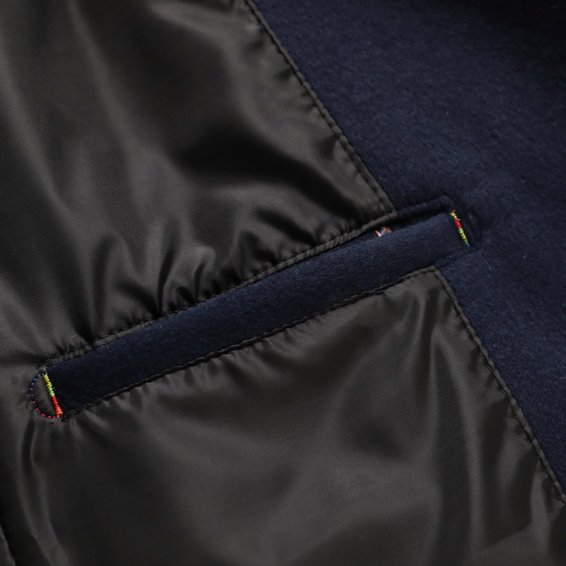 Allthemen Manteau Homme Trench-Coat Long Chaud à Double Boutonnage Coupe Slim Décontractée Veste d'Hiver en Laine