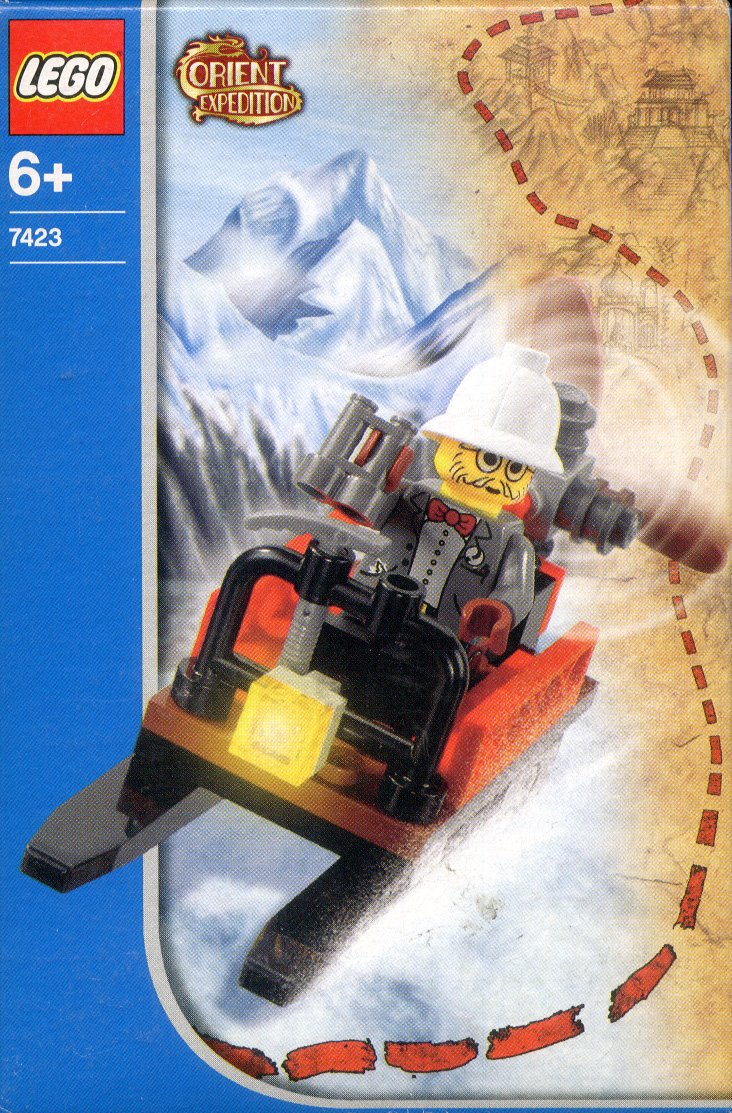 Amazon.com: Lego Orient Expedition Mountain Sleigh (7423) : Toys 