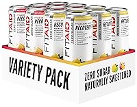 Vista 14 de FITAID ENERGY, 200 mg de cafeína natural, Keto, paquete variado, fórmula de rendimiento óptimo: BCAAs, quercetina, electrolitos, Omega-3s, 15