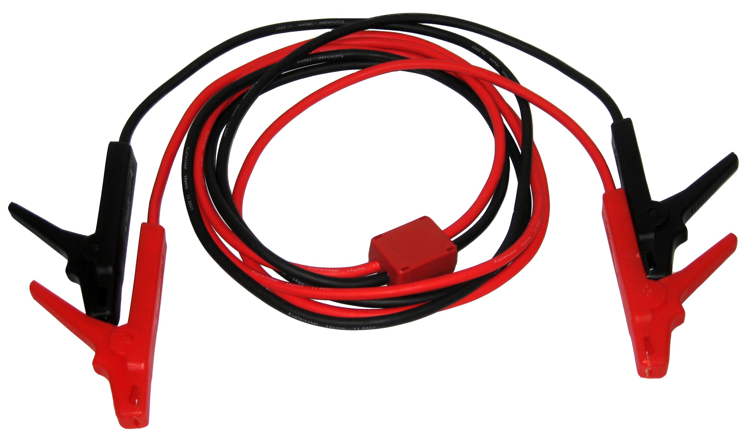 G.Keller Câble de démarrage 16 mm² Set® 2213300 avec Pinces en Plastique, avec Circuit de Protection 3.00 m cuivre