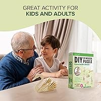 Vista 8 de Hands Craft - Juego de rompecabezas de madera 3D