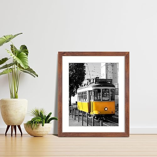 Vista 512 de LaVie Home - Portarretratos de 18 x 24 pulgadas, fotos de 16 x 20 pulgadas con paspartú, de 18 x 24 pulgadas sin paspartú, plexiglás pulido, Negro