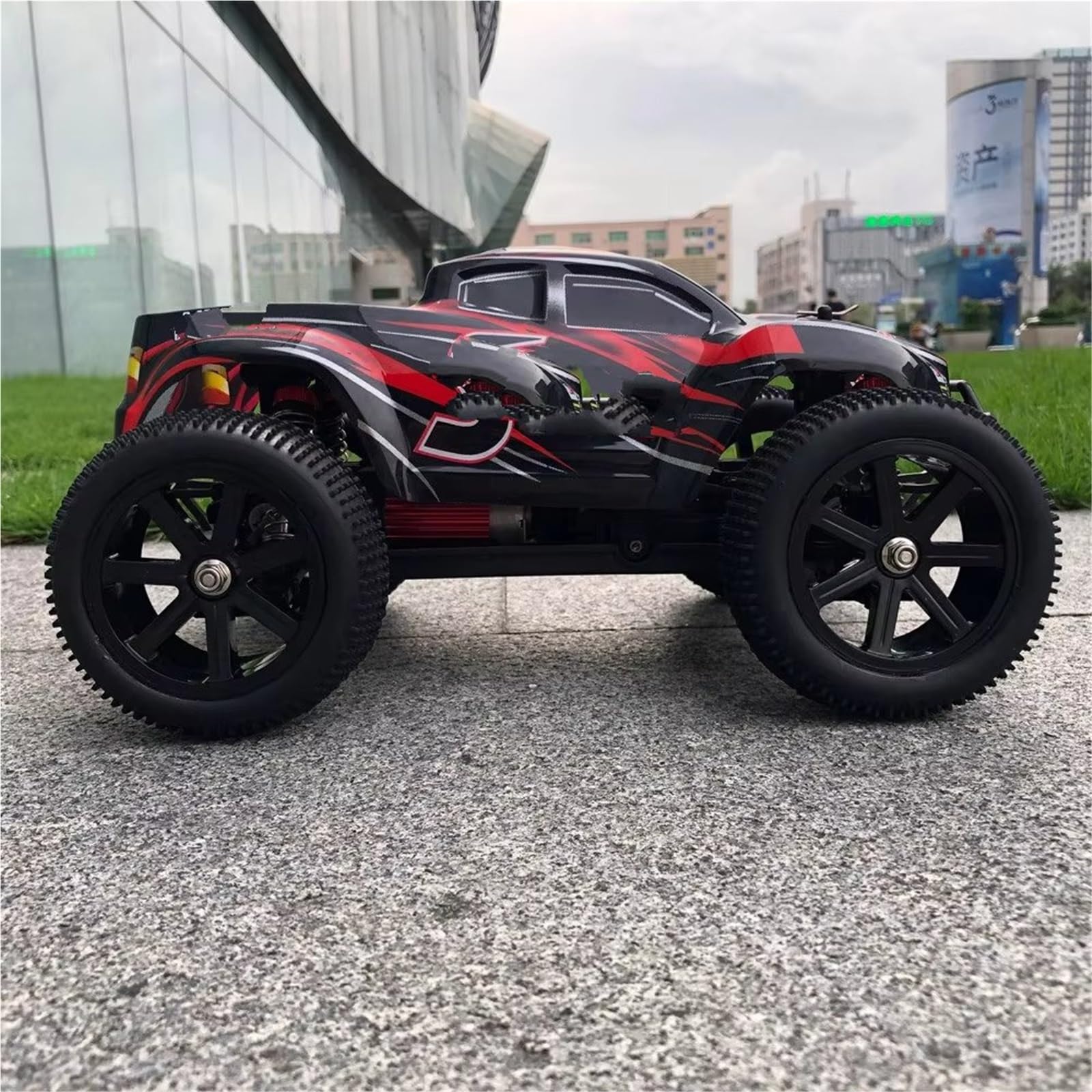 Kompatibel Mit Remo Für Hobby Für Smax 1621 1625 1631 1635 1651 1655 1/16 RC-Auto-Tuning-Teile 4-TLG. 87 Mm Große Reifen, Reifenrad RC Zubehör