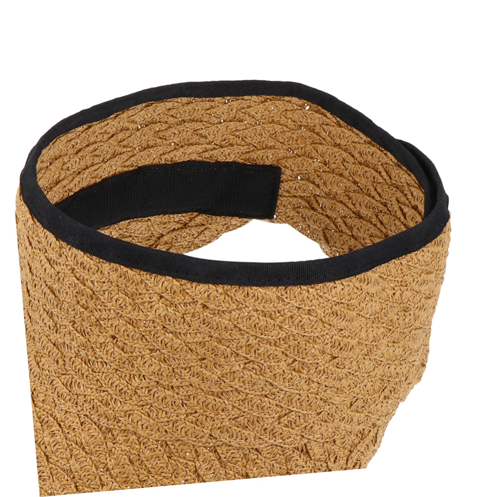 CALLARON Sombrero De Copa Vacío Bloquear Playa Plegable Hombres Sombrero para El Sol Sombrero De Pesca Arriba Borde Proteccion Sombrero para El Sol Reversible Tapa Khaki