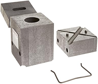 Burndy B-7708 BCRE-4 Type Horizontal Through Cable to Horizontal Rebar Mold Splice, 3 Rebar Size, 6 Cable Size