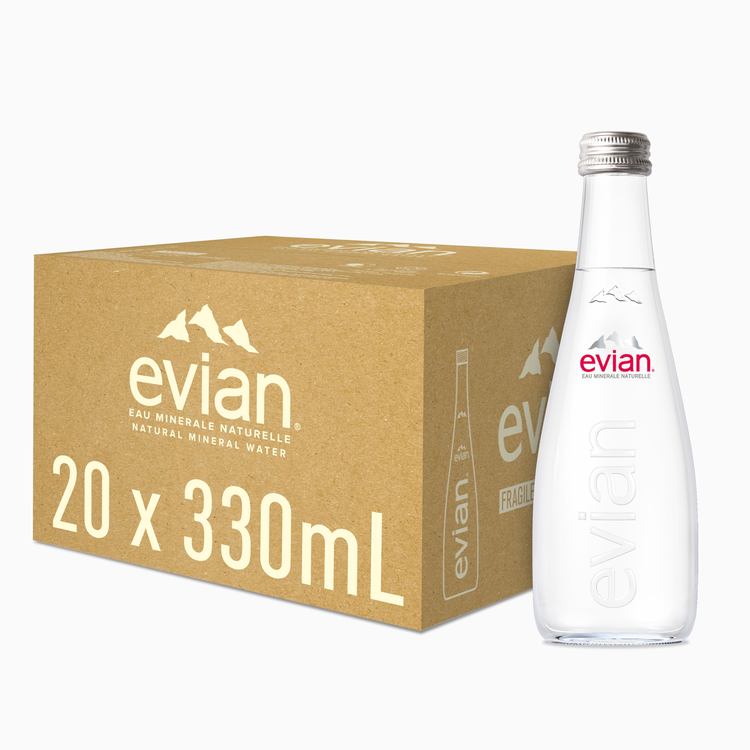 Evian Eau Minérale Naturelle 33CL VAP x 20 | VAP