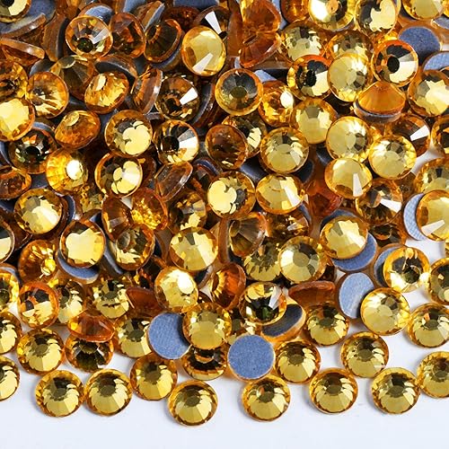 Vista 157 de 6000 diamantes de imitación termoadhesivos a granel, diamantes de imitación azules para ropa de manualidades, cristales termoadhesivos