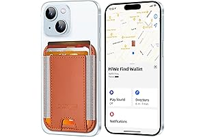 Find My iPhone MagSafe Wallet: Trackable Magnetic Card Holder