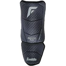 Franklin Sports Baseball + Softball Elbow Guard - PRT DSTTM Series Youth Shield for Batting - Protective Elbow + Forearm Pad - Right + Left Hand Hitters - Black/Grey - One Size - Youth