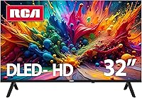 Vista 1 de RCA Smart Google TV HD de 32 pulgadas, pantalla LED sin marco con HDR10, Wi-Fi y Bluetooth, Google Assistant integrado, compatible con Alexa