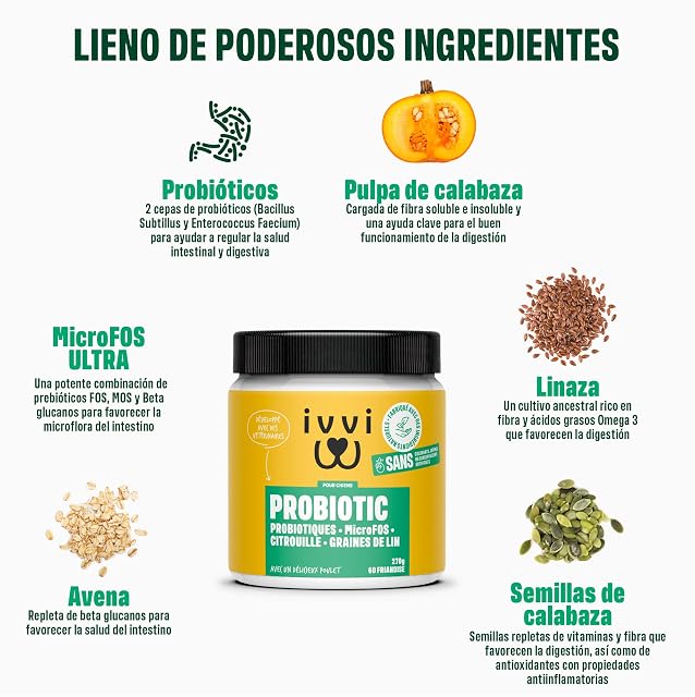 Foto 2 de 6 de ivvi Probiotic Complemento Alimenticio Digestivo Perros, 60 Snacks Pollo