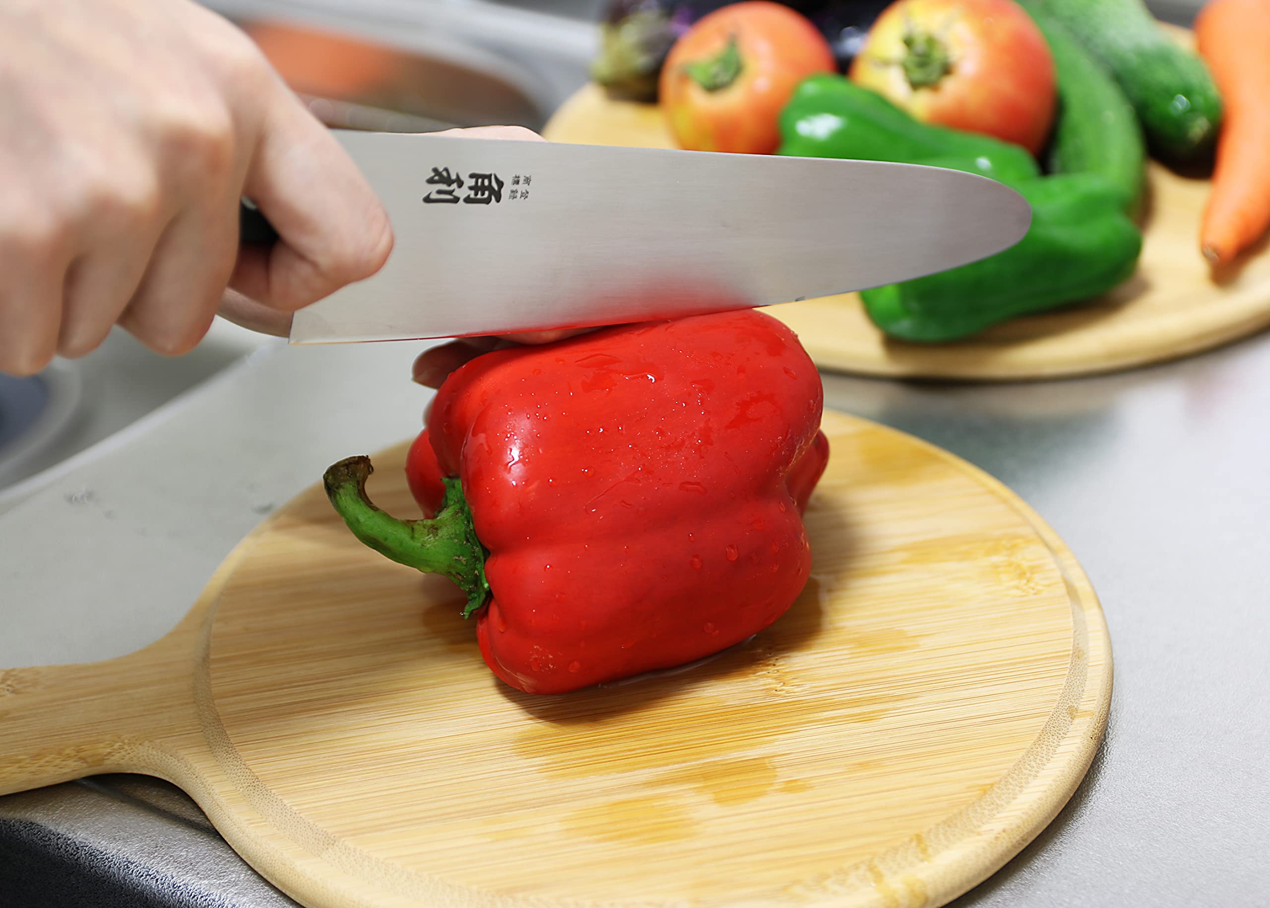 Amazon｜角利 先丸包丁 185mm｜三徳包丁 オンライン通販