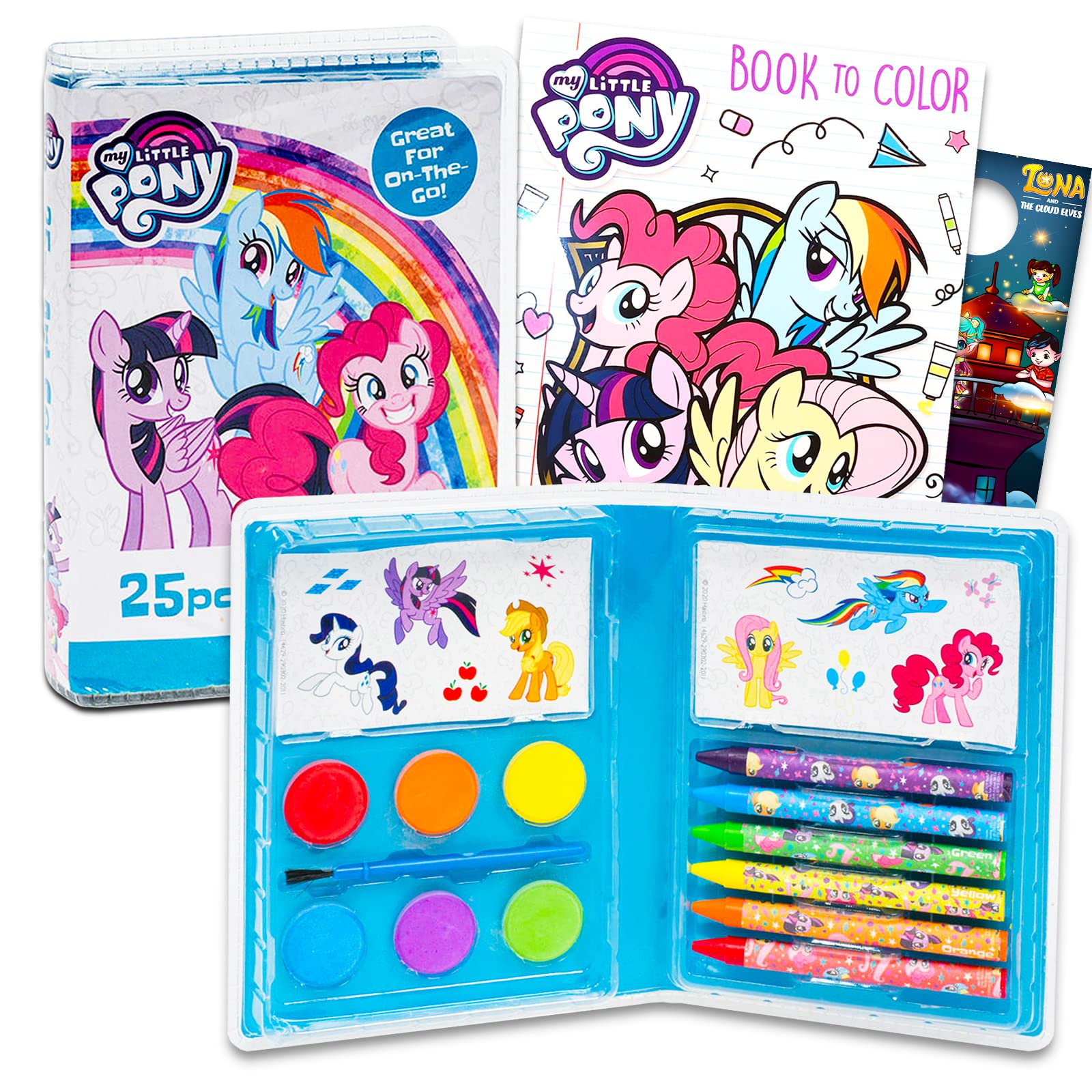 Buy My Little Pony Coloring Book Art Set ~ Bundle with MLP Advanced ...