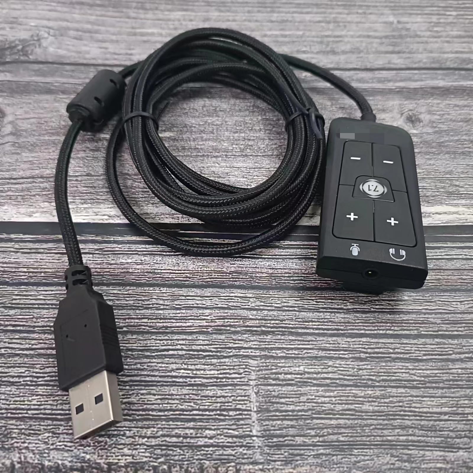 Sumérgete en un adaptador USB de sonido realista, tarjeta de sonido externa de 3,5 mm, conectores para auriculares Cloud2 7.1