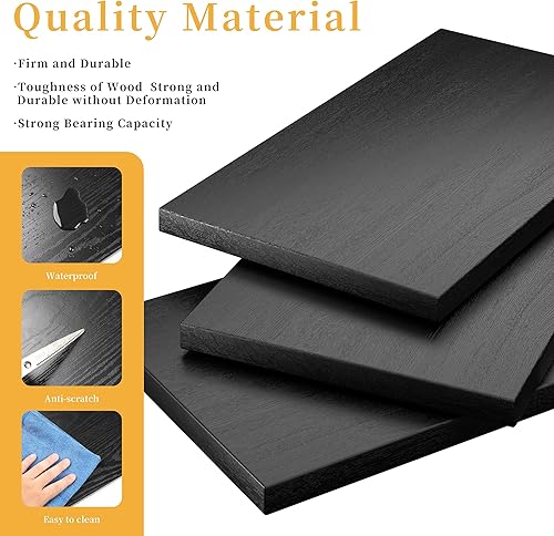 Miniatura 5 de Shintenchi Estantería abierta de 6 niveles, 6 estantes de almacenamiento de exhibición, estantería de 70.6 pulgadas de alto para oficina en casa,