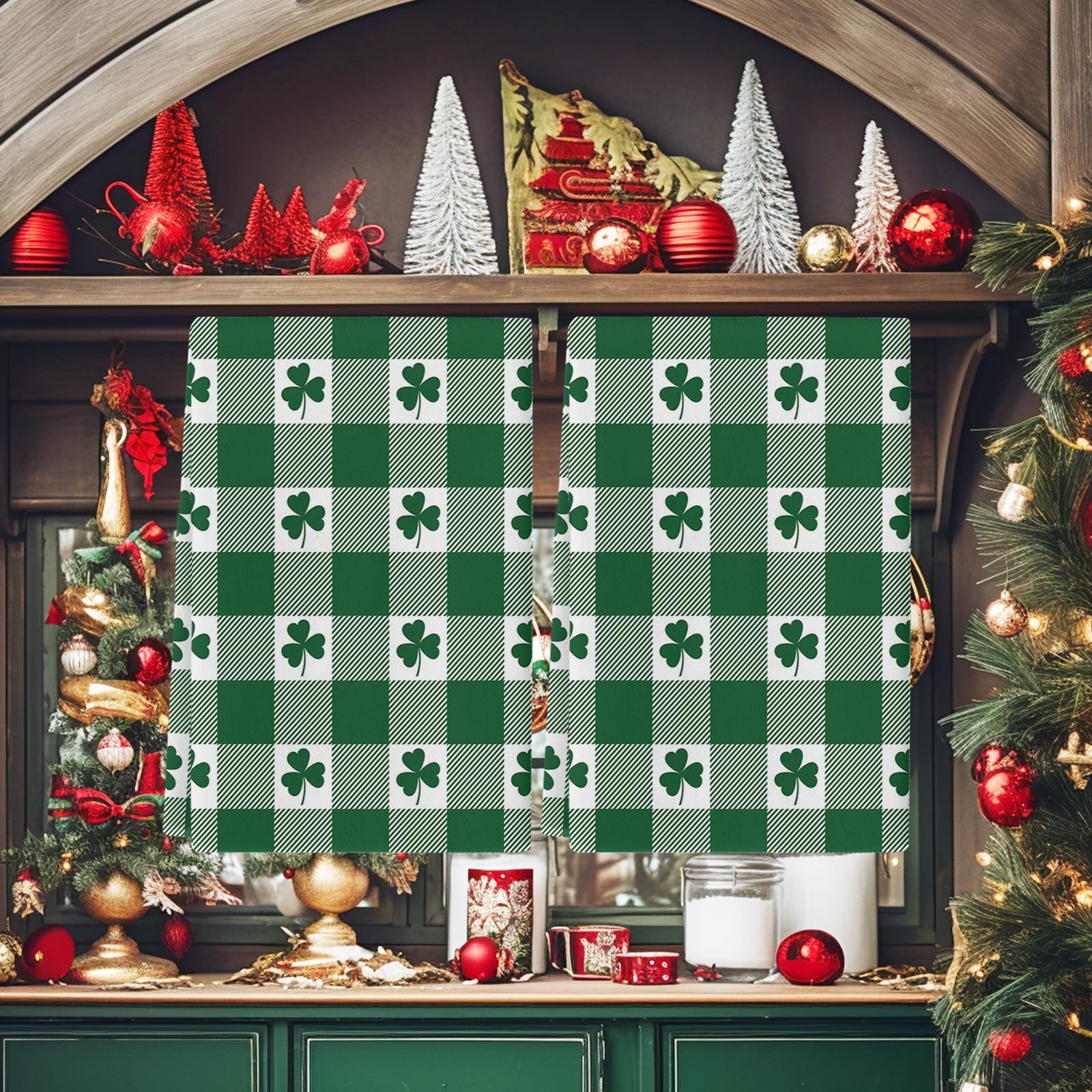 Que Representa El Trebol Toallas De Cocina Del Día De San Patricio, Paños  De Té Del Día De San Patricio Panos De Te Del Dia De San Patricio Decoracion  De Trebol Del, image size:1600x1600